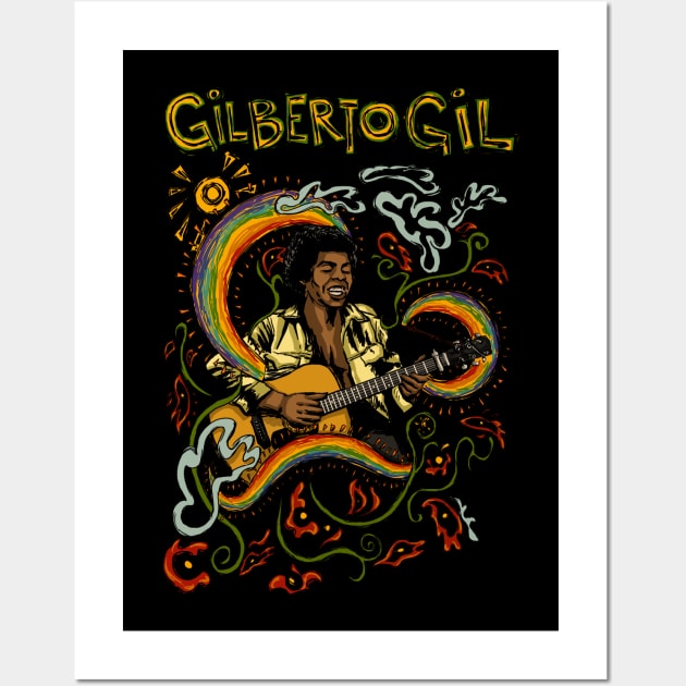 Gilberto Gil Wall Art by HelenaCooper